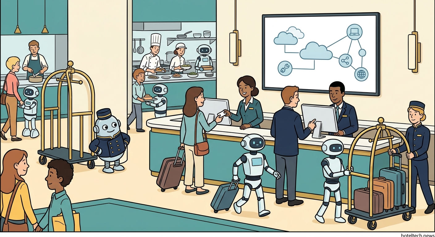 Hotel connectivity, AI distribution, Innspire and The Elser, AI Hospitality Alliance, hybrid operations